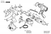 Bosch 0 603 941 520 Psb 12 Ve-2 Cordl Perc Screwdr 12 V / Eu Spare Parts